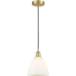 Innovations Lighting Edison Dome 7 1/2" Wide Matte White Mini Pendant - 1 of 1