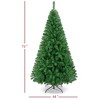Yaheetech 6Ft/7.5Ft Artificial Christmas Tree with Stand & PVC Tips Lifelike Tree, Green - 3 of 4