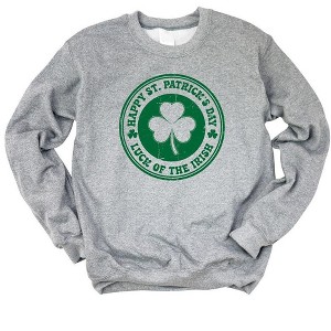 Simply Sage Market Women's Graphic Sweatshirt Luck Of The Irish St. Patirck's Day - 1 of 3