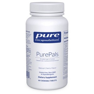 Pure Encapsulations PurePals - Support for Healthy Cognitive Function and Immune Health - 90 Chewable Tablets - Natural Cherry Flavor - 1 of 4