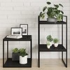 vidaXL Bookshelf Boards 8 pcs High Gloss Black 15.7"x15.7"x0.6" Engineered Wood - 3 of 4