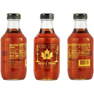 Skinny Sticks Maple Honey Blend Syrup - Pack of 6 - 16 OZ - 1 of 1