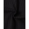 Womens Lightweight Shrugs Short Sleeve Open Front Cropped Cardigan Crochet Knit Sweater - 4 of 4