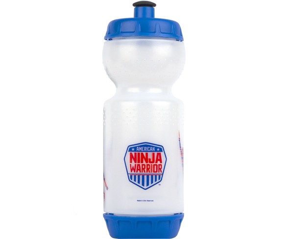 American Ninja Warrior Ninja 23oz Water Bottle - Blue/white