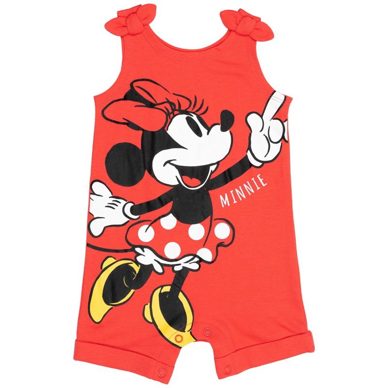 Disney Lion King Minnie Mouse Winnie the Pooh Simba Girls Romper and Headband Toddler, 3 of 9
