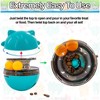 5 Star Super Deals Interactive Cat Treat Puzzle Feeder Toy - Adjustable Slow Food Dispenser with Playful Feline Ball Game & Rattle Ball Wand - 2 of 4