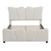 Full Size Upholstered Platform Bed with Headboard - 4 of 4
