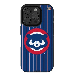 MLB Cooperstown Central Teams Pinstripe Bump Cell Phone Case for Apple iPhone - 1 of 4