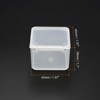Unique Bargains Plastic Square Art Craft Storage Container with Hinged Lid - 2 of 4