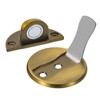 Unique Bargains Zinc Alloy Magnetic Door Stopper with Self Adhesive and Screw Mount 2 Pcs - 4 of 4