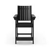 NicBex Outdoor Dining Chair,American Traditional Patio Dining Chairs with Weather Resistant Frame,28 inch Chairs Suitable for Patio,Garden,Black - 2 of 4