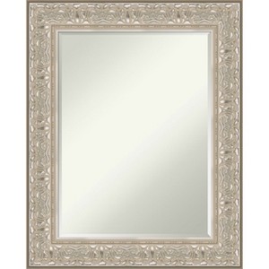 Amanti Art Luxe Half-Inch-Bevel Framed Bathroom Vanity Wall Mirror - 1 of 4