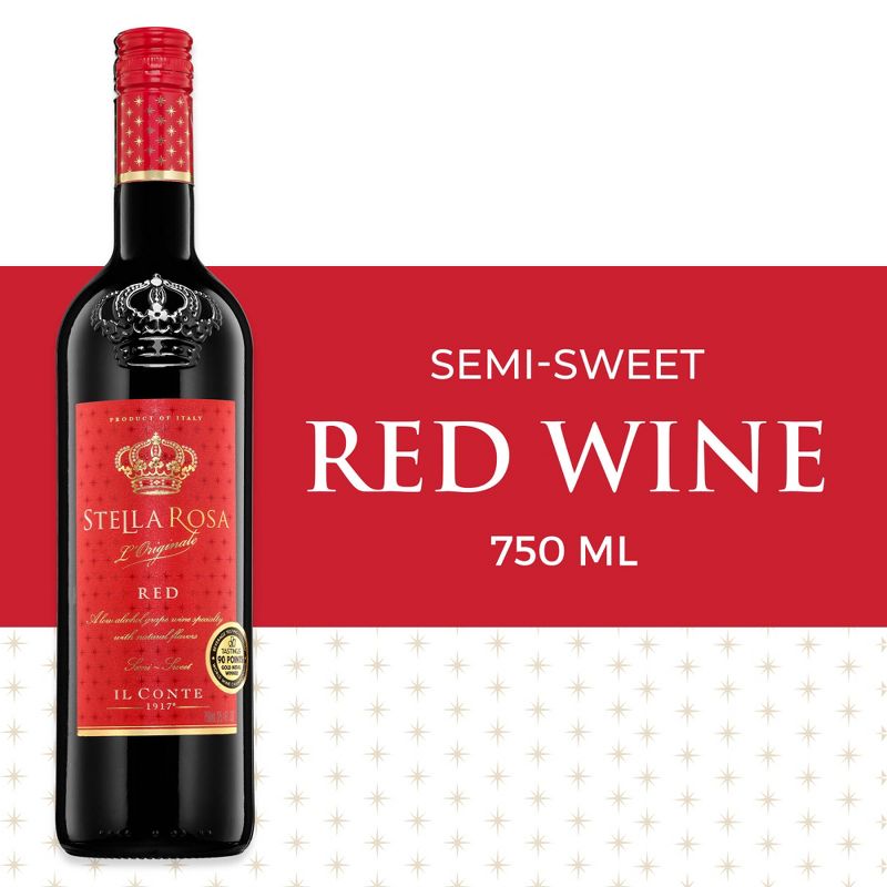 Stella Rosa Red Wine - 750ml Bottle, 3 of 15