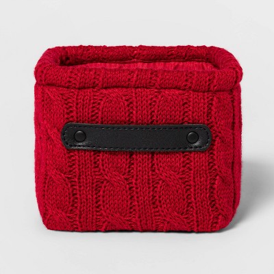  Knit Basket Red - Threshold™ 