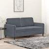 vidaXL Sofa Chair Living Room Accent Upholstered Chair with Armrest Velvet - 2 of 4