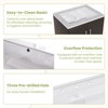 Hyleory 25" Modern Bathroom Vanity With Ceramic Basin, Undermount Sink Cabinet, Free Standing Storage Cabinet With Sink Combo Set - 2 of 4