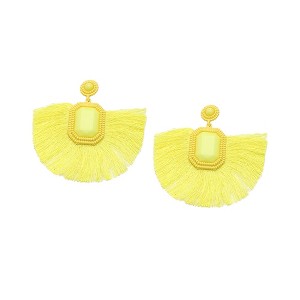 SOHI Women's Tassel Drop Earrings - 1 of 3