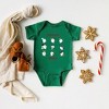 The Juniper Shop Christmas Spirits Red Words Baby Bodysuit - 2 of 3