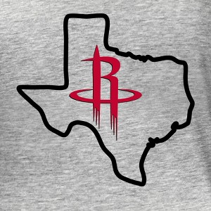NBA Houston Rockets Women's Short Sleeve Burnout Scoop T-Shirt - 1 of 4