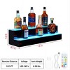 Acrylic Wall-Mounted Multifunctional Cabinet with Display and Storage Shelves, Suitable for Home and Commercial Bars, Gatherings, and Parties - 2 of 3