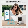 WiFi Automatic Cat Feeder with Remote Feeding & Alexa Control, Smart Food Dispenser - 3 of 4