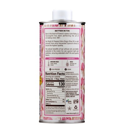 La Tourangelle Bright and Peppery Extra Virgin Olive Oil - 25.4 fl oz