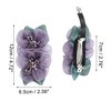 Unique Bargains Women's Fashion Flower Hair Pin 4.72"x2.56"x1.38" 1 Pc - 4 of 4