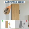 66 Inch Tall Storage Cabinet , Kitchen Pantry Bathroom Cabinet 2 Drawers for Kitchen, Dining Room, Bathroom - 2 of 4