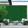 Dexmalle 24 Pieces Set Artificial Grass Wall Panel Kit,Indoor and Outdoor - 4 of 4