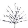 Northlight 4' Pre-Lit Sakura Cherry Blossom Artificial Flower Tree - Pure White LED Lights - image 4 of 4