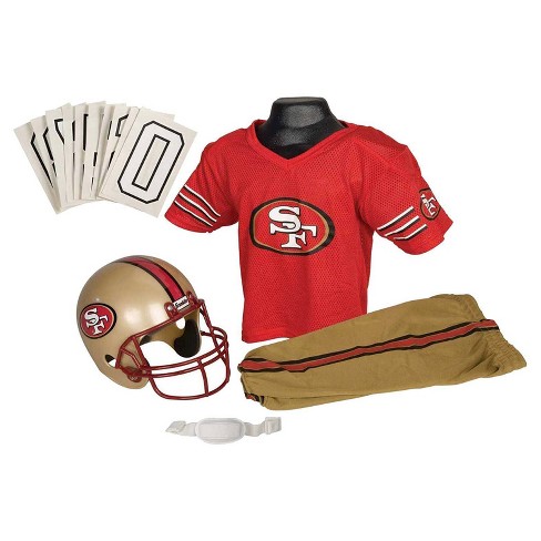 Franklin Sports Nfl San Francisco 49ers Deluxe Uniform Set : Target