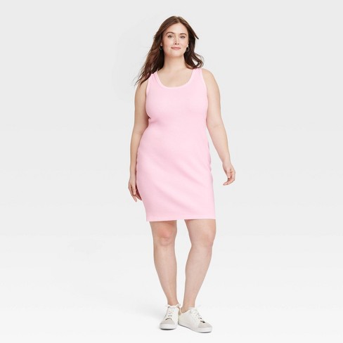 Women's Midi Slip Dress - Universal Thread™ Pink Xl : Target