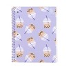 Yoobi Kawaii 1 Subject Notebooks 8"x10.5" Wide Ruled Boba Tea - 2 of 3