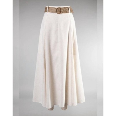 Women's Wo's Belted Flare Skirt - Fascination S