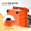 VEVOR Electric Hydraulic Pump, 10000 PSI 750W 110V, 488 in³/8L Capacity, Single Acting Manual Valve, Electric Driven Hydraulic Pump, Orange - 4 of 4