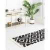 Unique Loom    Hygge Shag Diamond Area Rug - 3 of 4