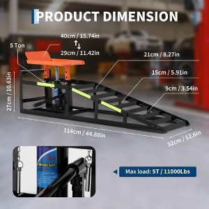 2 Pack Heavy Duty Car High Lift Ramps - 1 of 3