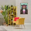 Stupell Industries Bear And Bubble Tea Floating Frame Canvas Art - 3 of 4