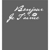 Bonjour Je T'aime Crew Neck Long Sleeve Adult Tee - 2 of 2