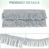 Unique Bargains Polyester Boho Durable Multipurpose Curtain Fringe Trim 2.4 Inch 1 Pc - 2 of 4
