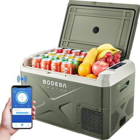 Bodega Cooler 12 Volt Car Refrigerator, Electric Cooler Portable ...