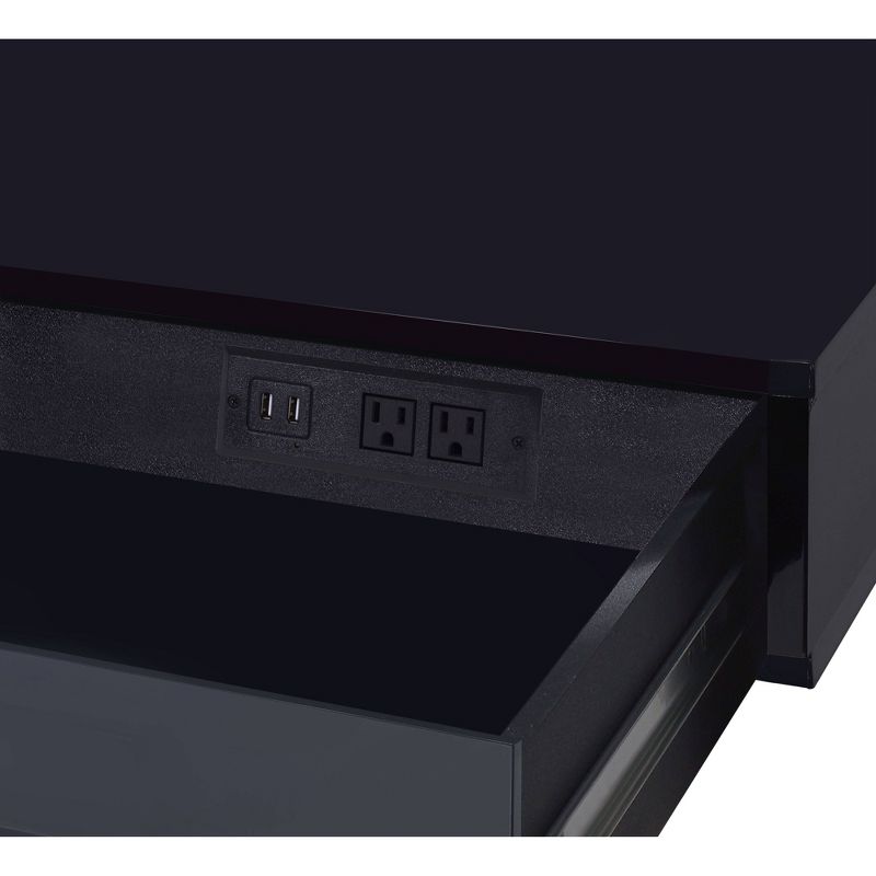 Coleen Built-In USB Port Writing Desk - Acme Furniture, 6 of 8