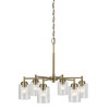 Kichler Lighting Winslow 6 - Light Chandelier in  Natural Brass - 4 of 4