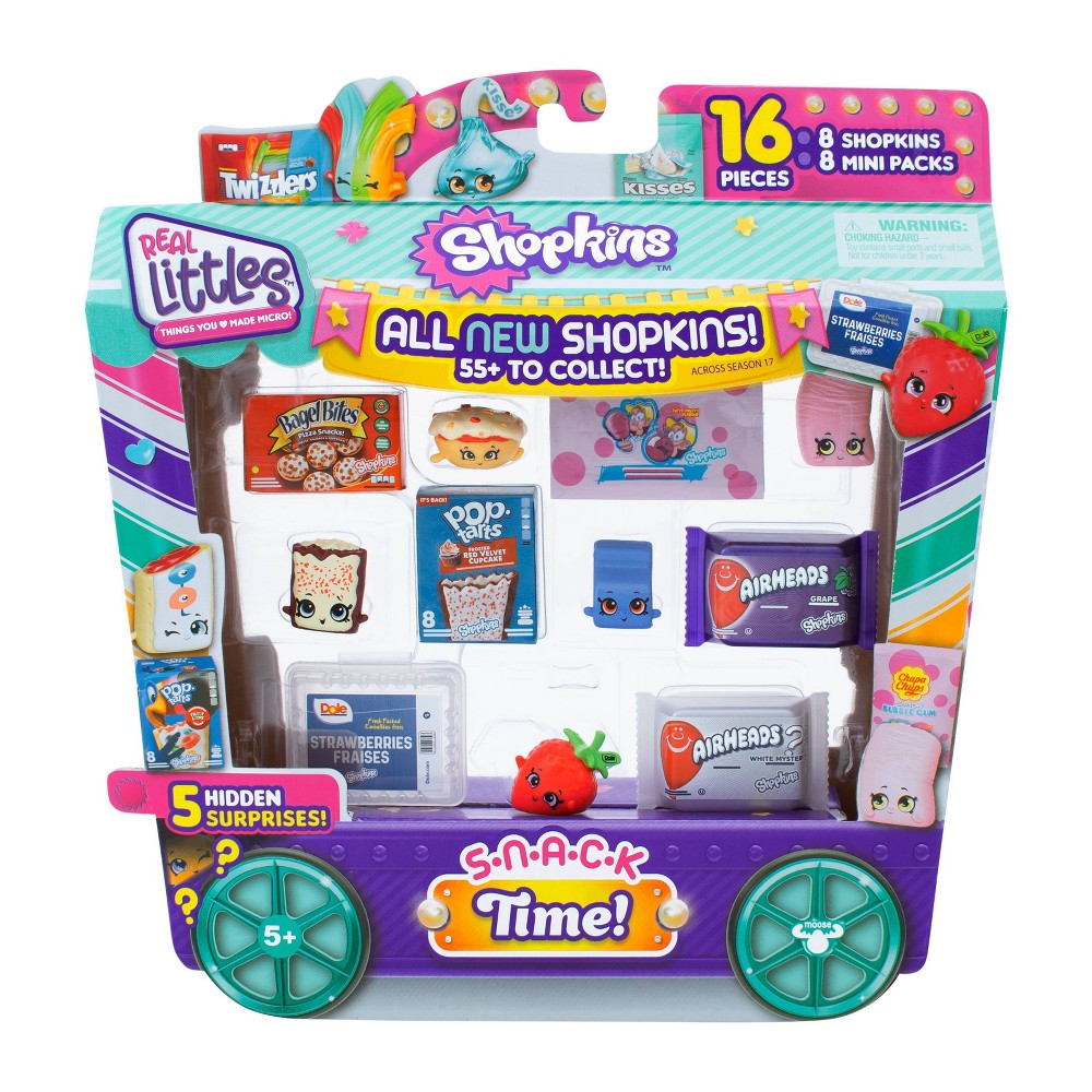 Shopkins Real Littles Snack Time Collector's Pack