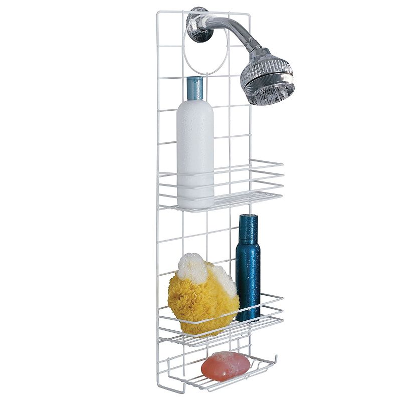 Better Houseware White-Coated Steel Shower Caddy, 3 of 6