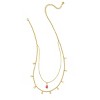 Kendra Scott 14K Gold Over Brass Lena Multi Strand Necklace - 2 of 3