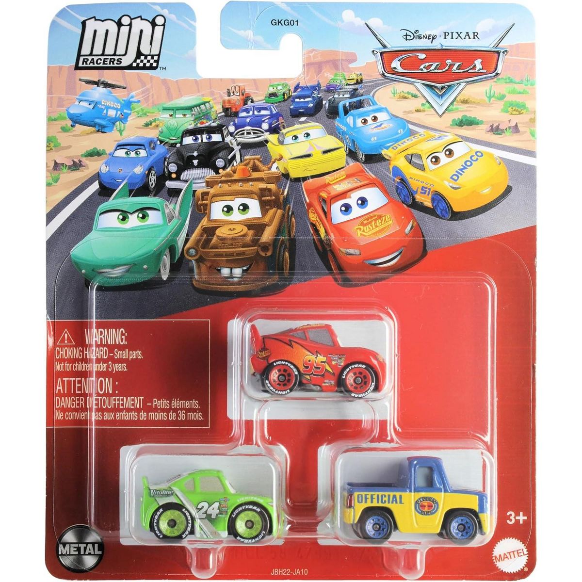 Disney Pixar Cars Mini Racers 3-Pack - Rotor | Die-Cast Metal Vehicles - thumbnail 8