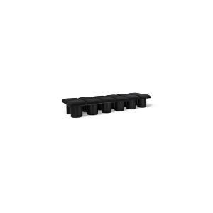 Meridian Furniture,Pavilion Boucle Fabric Bench - 1 of 4