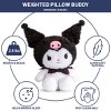 Jay Franco Hello Kitty Kuromi Fuzzy Weighted Pillow Buddy - 2 of 4