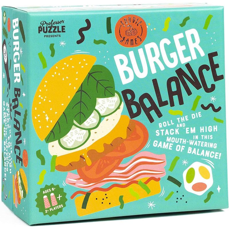 Professor Puzzle USA, Inc. Burger Balance Stacking Game, 2 of 5